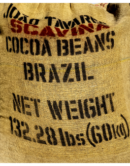 Fèves de cacao torréfiées...